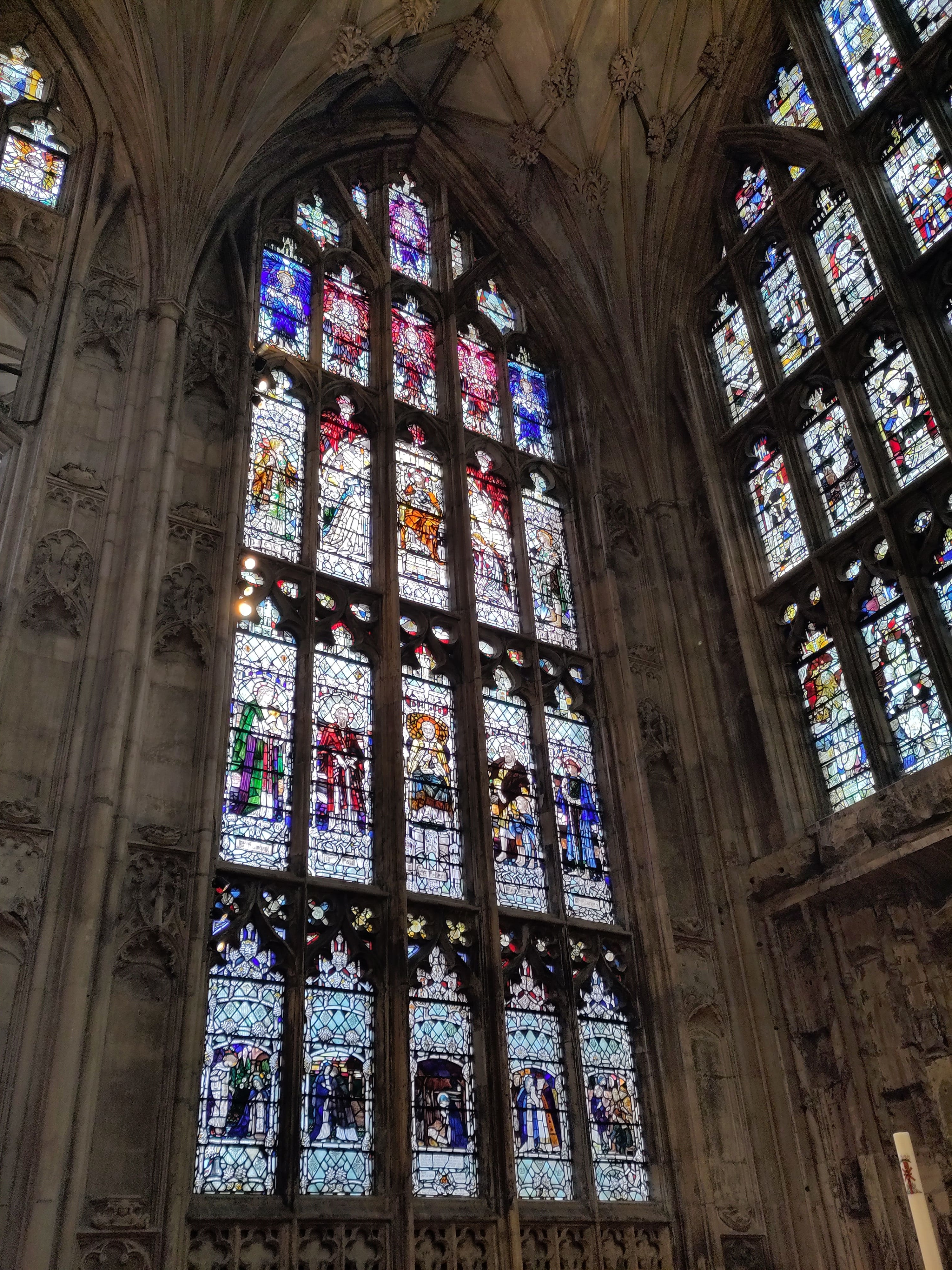 An image of a stained glass window.